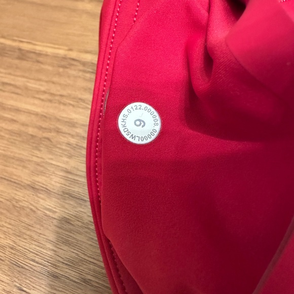 Lululemon x Ironman 7/8 Running Tights - Size S - Red - Picture 6 of 6